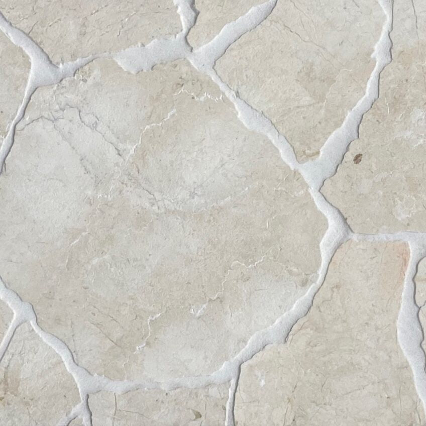 Crema Marble Crazy Pave