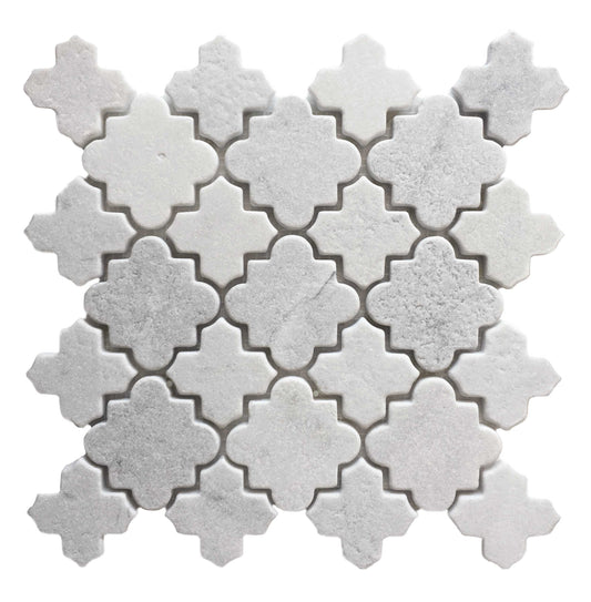 Cairo Carrara Tumbled Mosaic