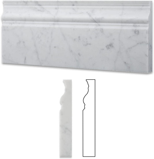 Carrara Skirting Honed 120