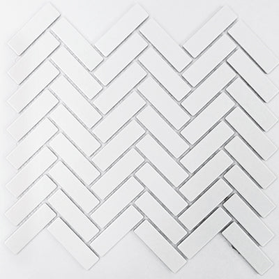 Herringbone White Gloss – MILLER STONE & CO