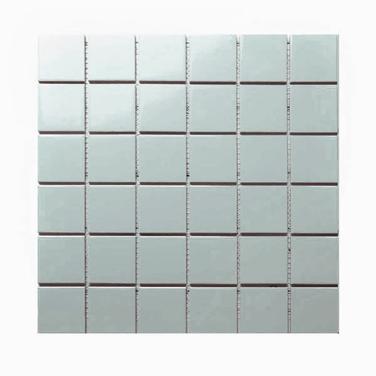 Matt Mint Green Square Mosaic